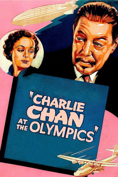 Póster de Charlie Chan en los Juegos Olímpicos