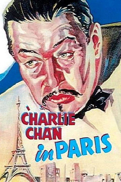 Póster de Charlie Chan en París