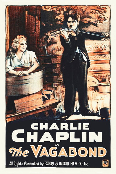 Póster de Charlot, bohemio