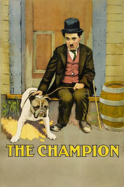 Póster de Charlot, boxeador