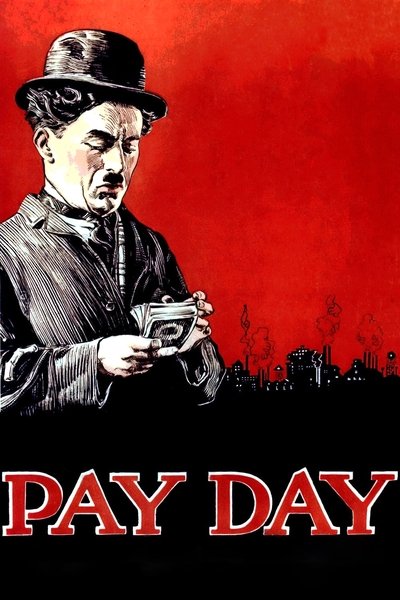 Póster de Charlot en - Día de paga
