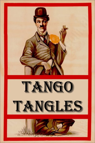 Póster de Charlot en el baile