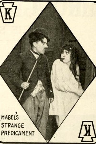 Póster de Charlot en el hotel