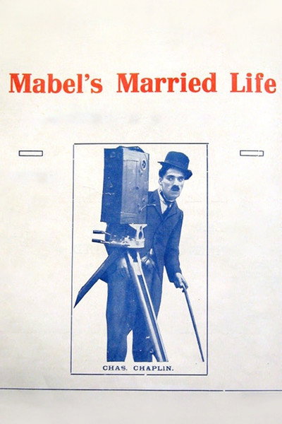 Póster de Charlot, en la vida conyugal