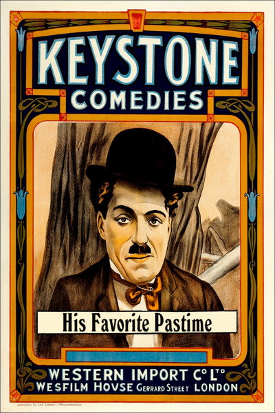 Póster de Charlot extremadamente elegante