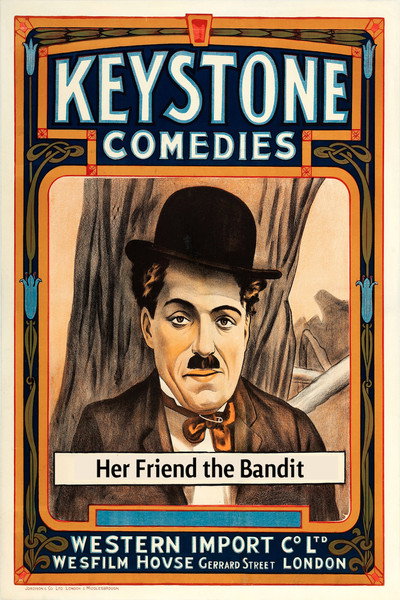 Póster de Charlot, ladrón elegante
