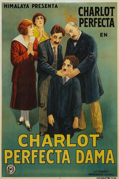 Póster de Charlot, perfecta dama