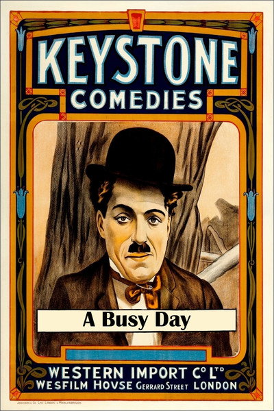 Póster de Charlot, sufragista