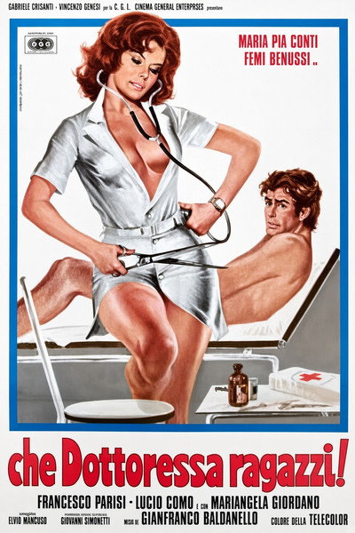 Póster de Che dottoressa ragazzi!