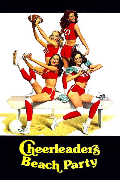 Póster de Cheerleaders Beach Party