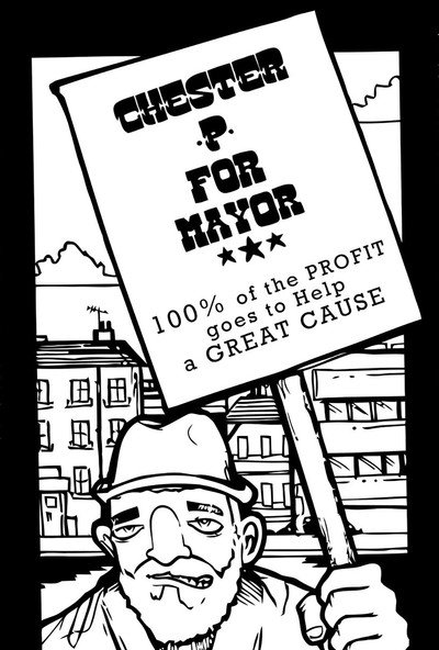 Póster de Chester P for Mayor: Hip-Hop, Homelessness and the Housing Crisis
