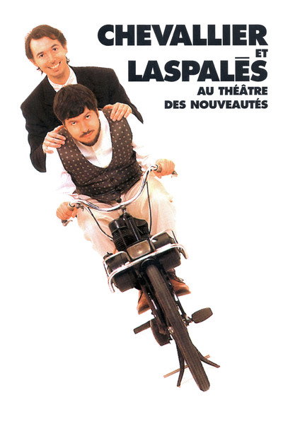 Póster de Chevallier et Laspalès au Théâtre des Nouveautés