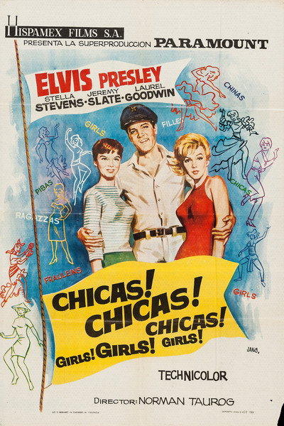 Póster de Chicas, chicas, chicas