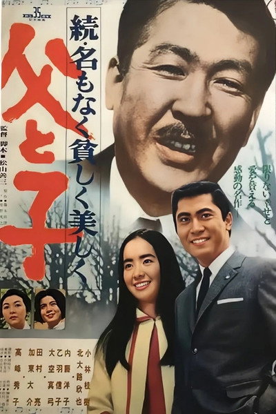 Póster de Chichi to ko: Zoku Na mo naku mazushiku utsukushiku