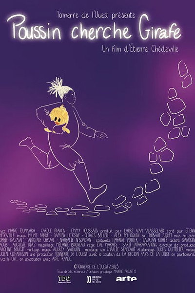 Póster de Chick Seeks Giraffe