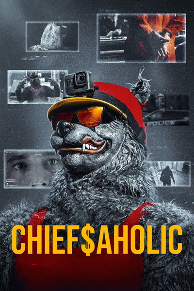 Póster de Chiefsaholic: un lobo vestido de Chief