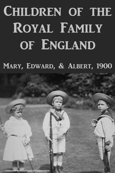 Póster de Children of the Royal Family of England