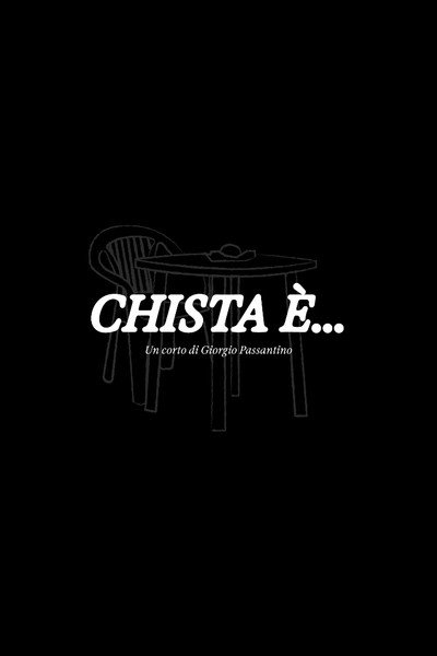 Póster de Chista è...