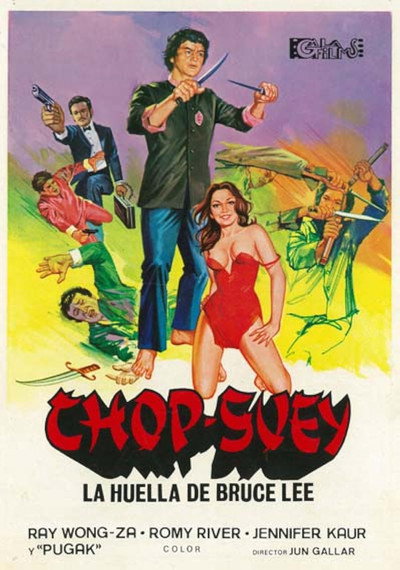 Póster de Chop Suey (La sombra de Bruce Lee)