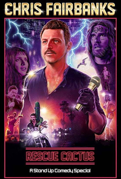 Póster de Chris Fairbanks, Stand-Up Comedy Special: Rescue Cactus