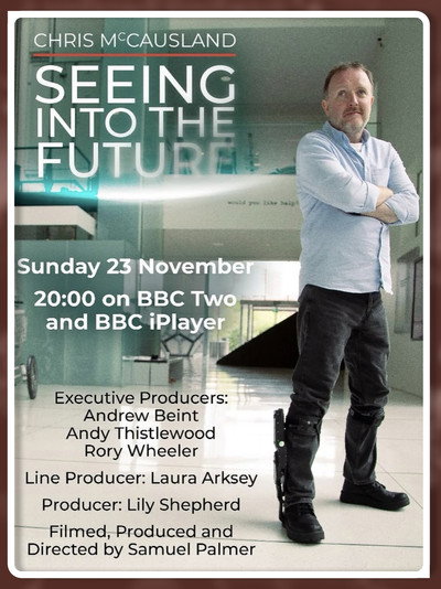 Póster de Chris McCausland: Seeing Into the Future