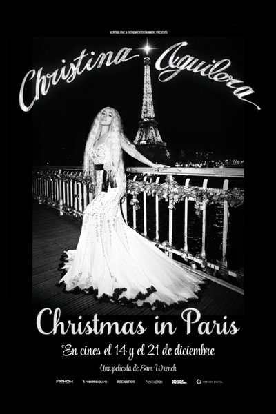 Póster de Christina Aguilera: Christmas in Paris