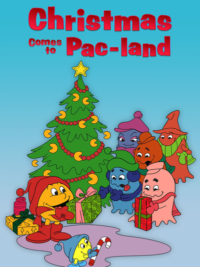 Póster de Christmas Comes to PacLand