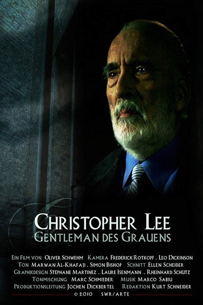 Póster de Christopher Lee - Gentleman des Grauens