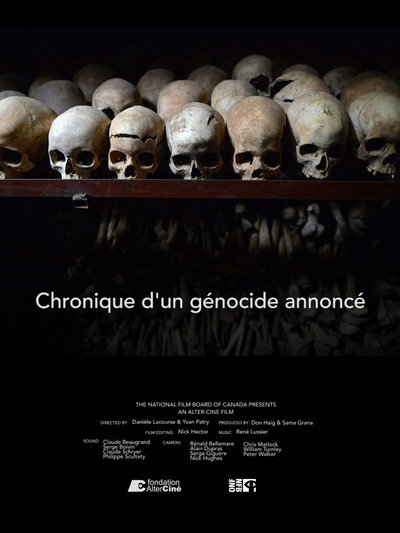 Póster de Chronicle of a Genocide Foretold