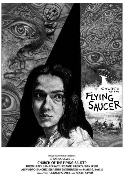 Póster de Church of the Flying Saucer