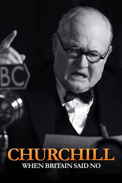 Póster de Churchill: When Britain Said No
