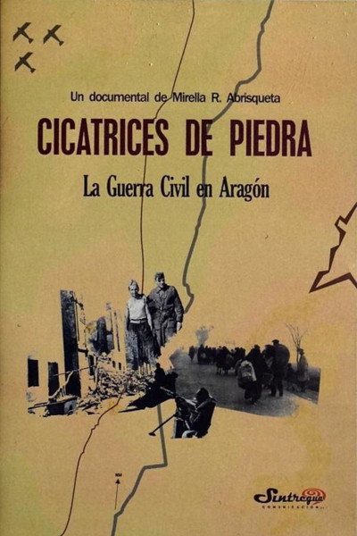 Póster de Cicatrices de piedra. La Guerra Civil en Aragón