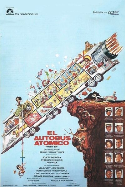 Póster de Cíclope, el autobús atómico