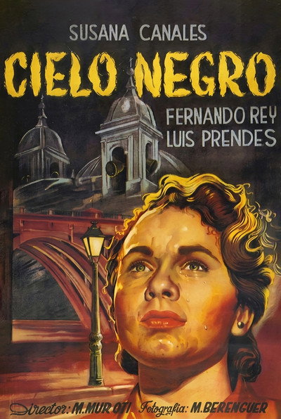 Póster de Cielo negro
