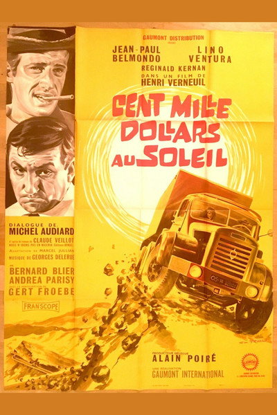 Póster de Cien mil dólares al sol