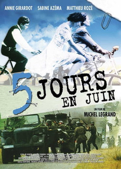 Póster de Cinco días en junio