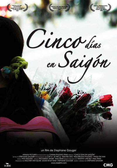 Póster de Cinco días en Saigón