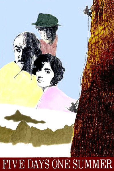 Póster de Cinco días, un verano