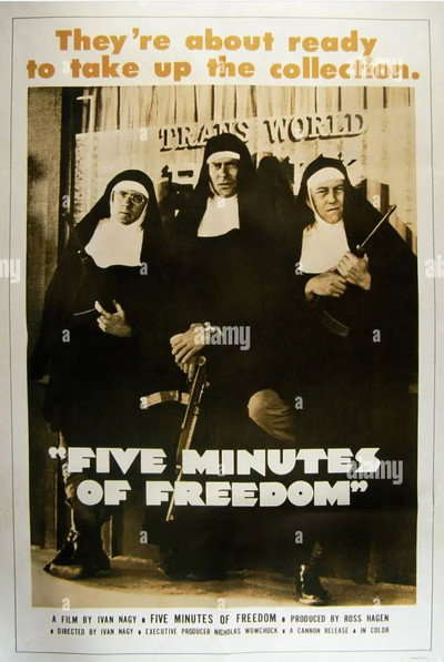 Póster de Cinco minutos para la libertad