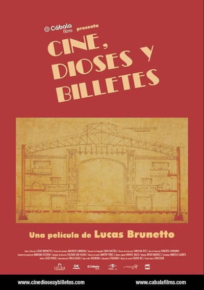Póster de Cine, dioses y billetes