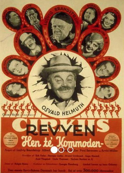 Póster de Cirkusrevyen 1936
