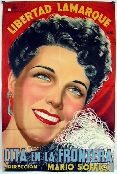 Póster de Cita en la frontera