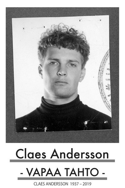 Póster de Claes Andersson - vapaa tahto
