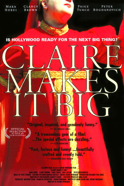 Póster de Claire Makes It Big