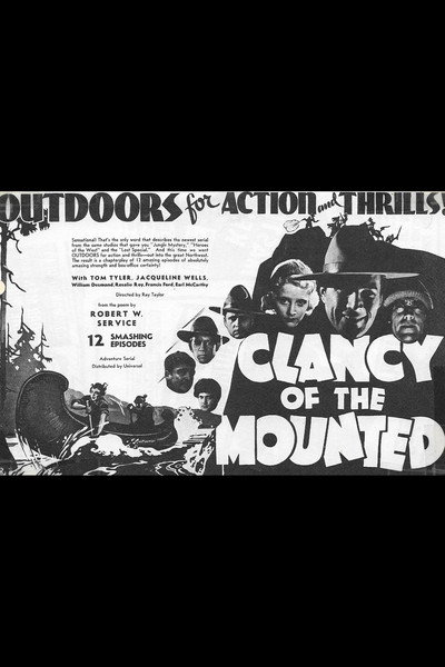 Póster de Clancy of the Mounted