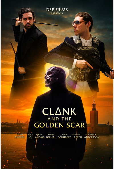 Póster de Clank y la cicatriz dorada