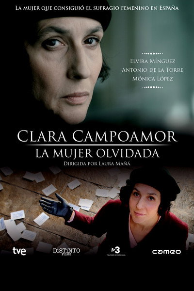Póster de Clara Campoamor, la dona oblidada