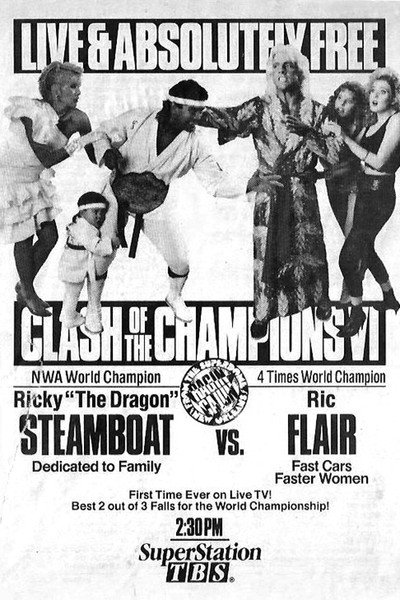 Póster de Clash of the Champions VI: Ragin' Cajun