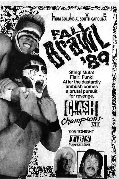 Póster de Clash of the Champions VIII: Fall Brawl 89