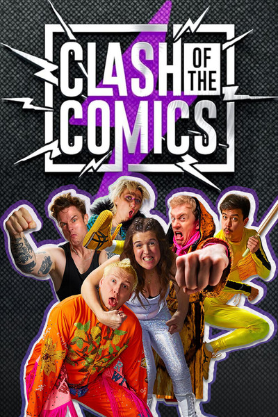 Póster de Clash of the Comics
